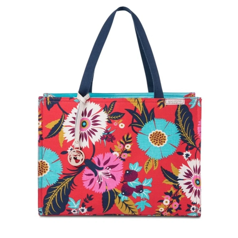 Spartina 449 Market Tote - Little Bermuda - NWT Retured Pattern